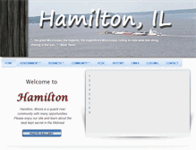 Tablet Screenshot of hamiltonillinois.org